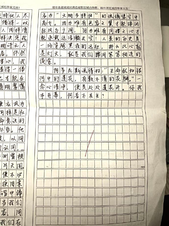 高	考作文与省题训练